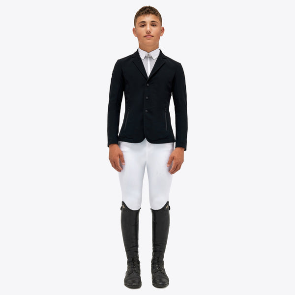 Cavalleria Toscana Boys' Competition Jacket - Black