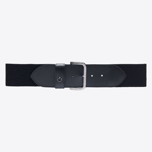 Cavalleria Toscana High-Waist Elastic Belt - Black