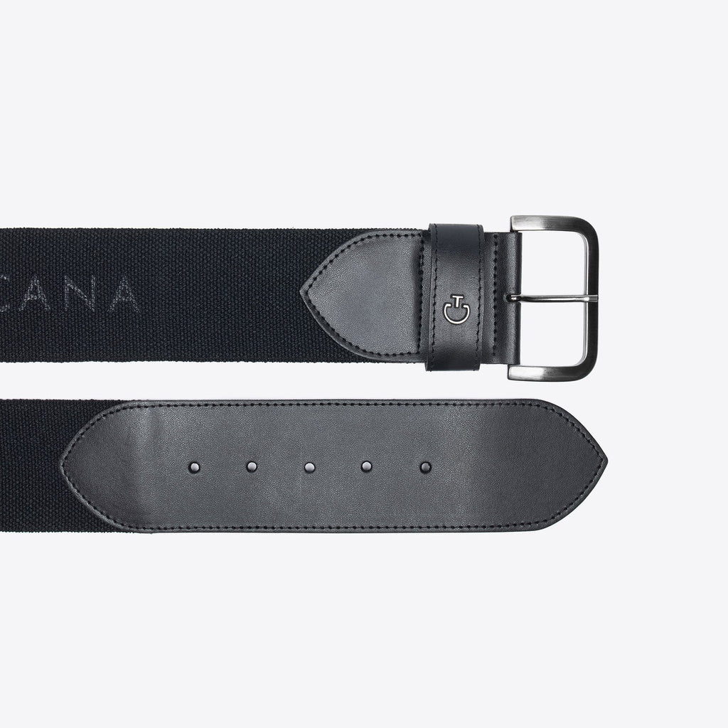 Cavalleria Toscana High-Waist Elastic Belt - Black
