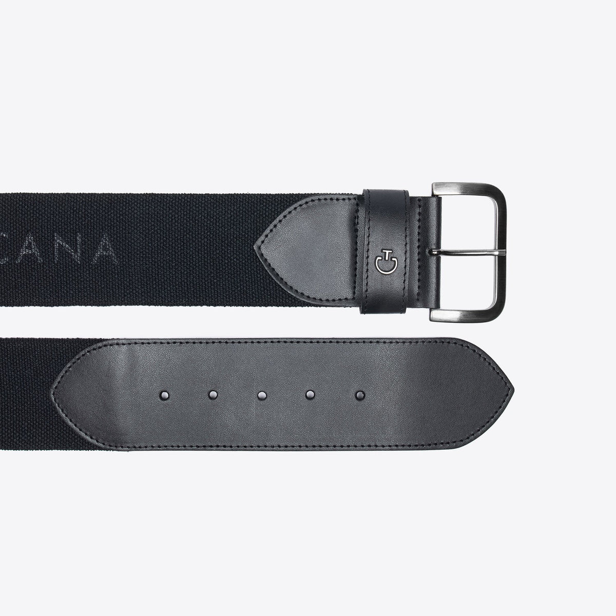 Cavalleria Toscana High-Waist Elastic Belt - Black