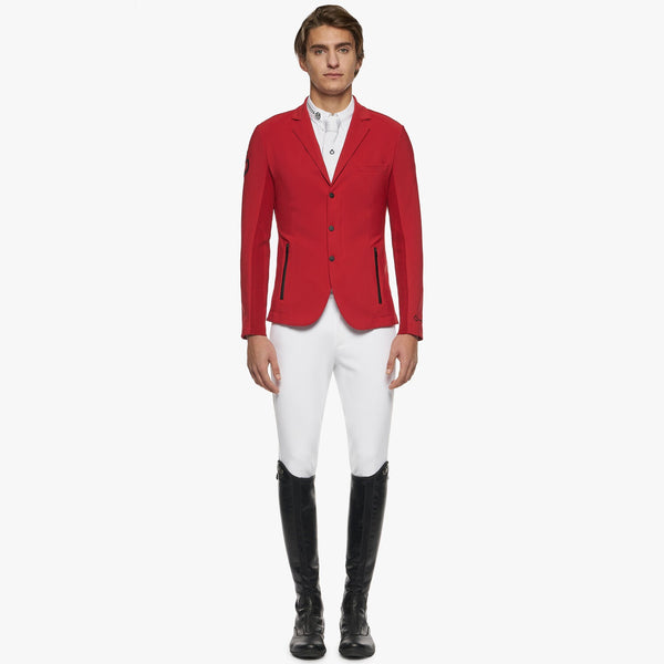 Cavalleria Toscana Men's Revolution Competition Jacket - Red