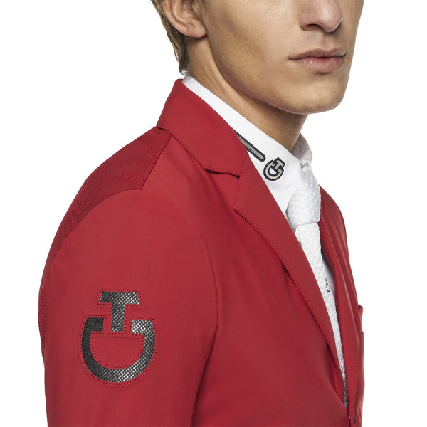 Cavalleria Toscana Men's Revolution Competition Jacket - Red