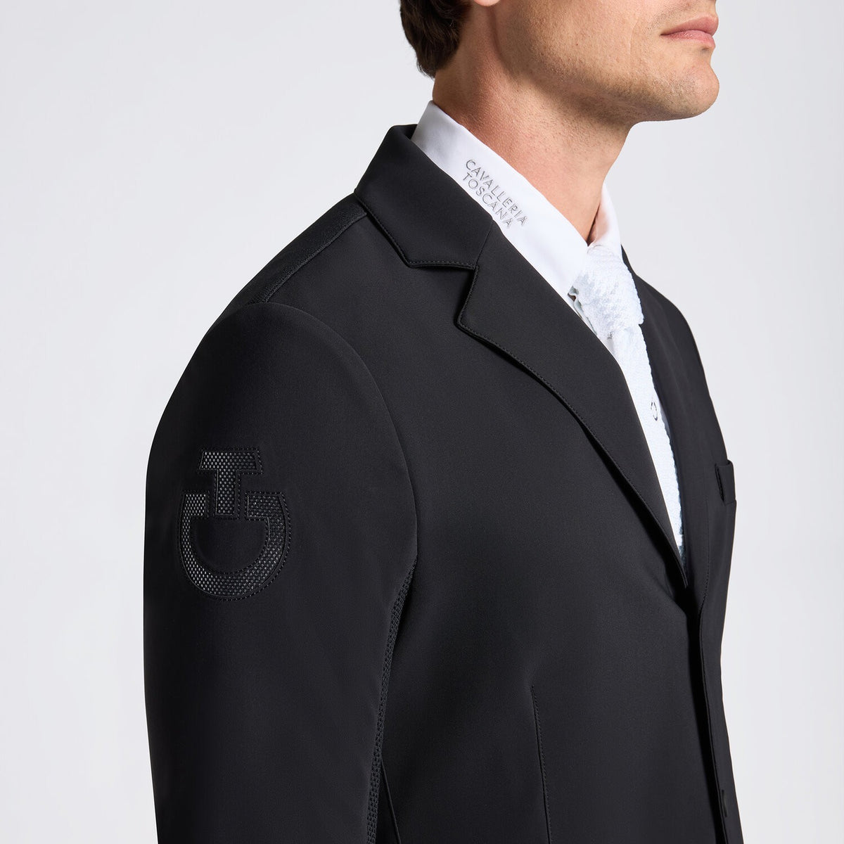 Cavalleria Toscana Men's Revolution Competition Jacket - Black