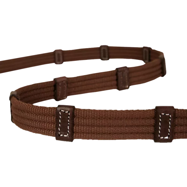 CWD Raised Web Reins with Fancy Stitching