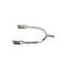 Horka Blunted End Spurs, Stainless Steel