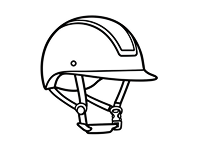 Helmets safety icon