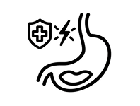 Digestive health performance icon