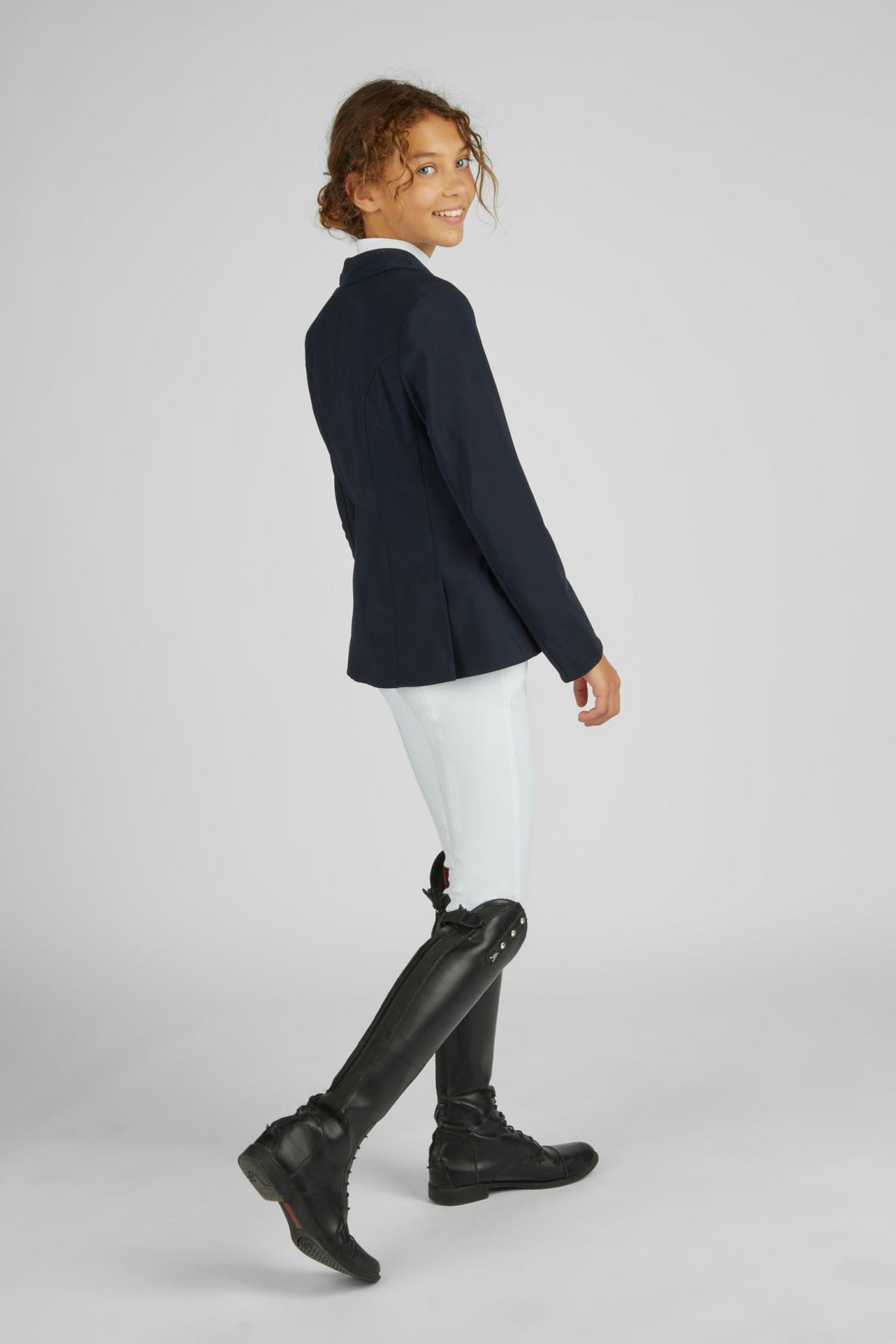 Pikeur Ivo show jacket, navy, side