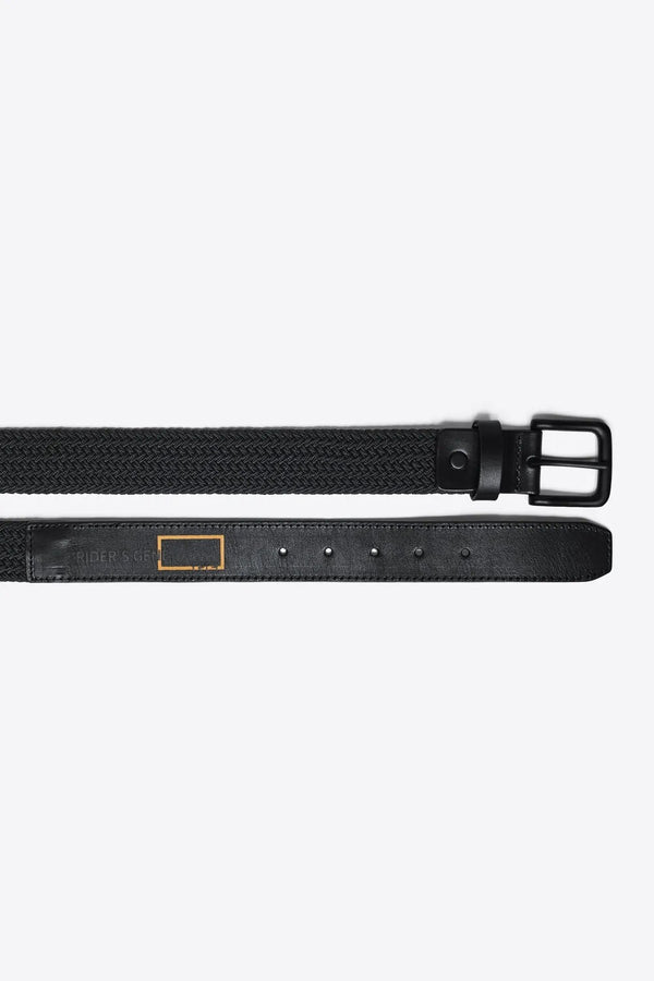 Rider's Gene Elastic Belt - Black