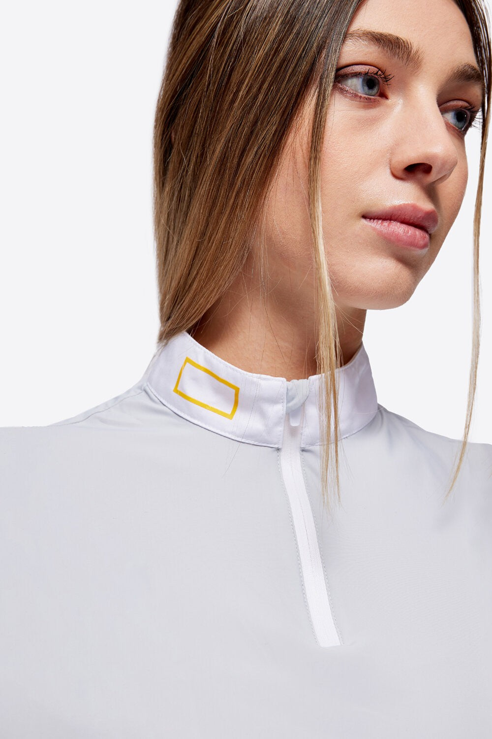Jersey L/S Zip Competition Polo Secondary image
