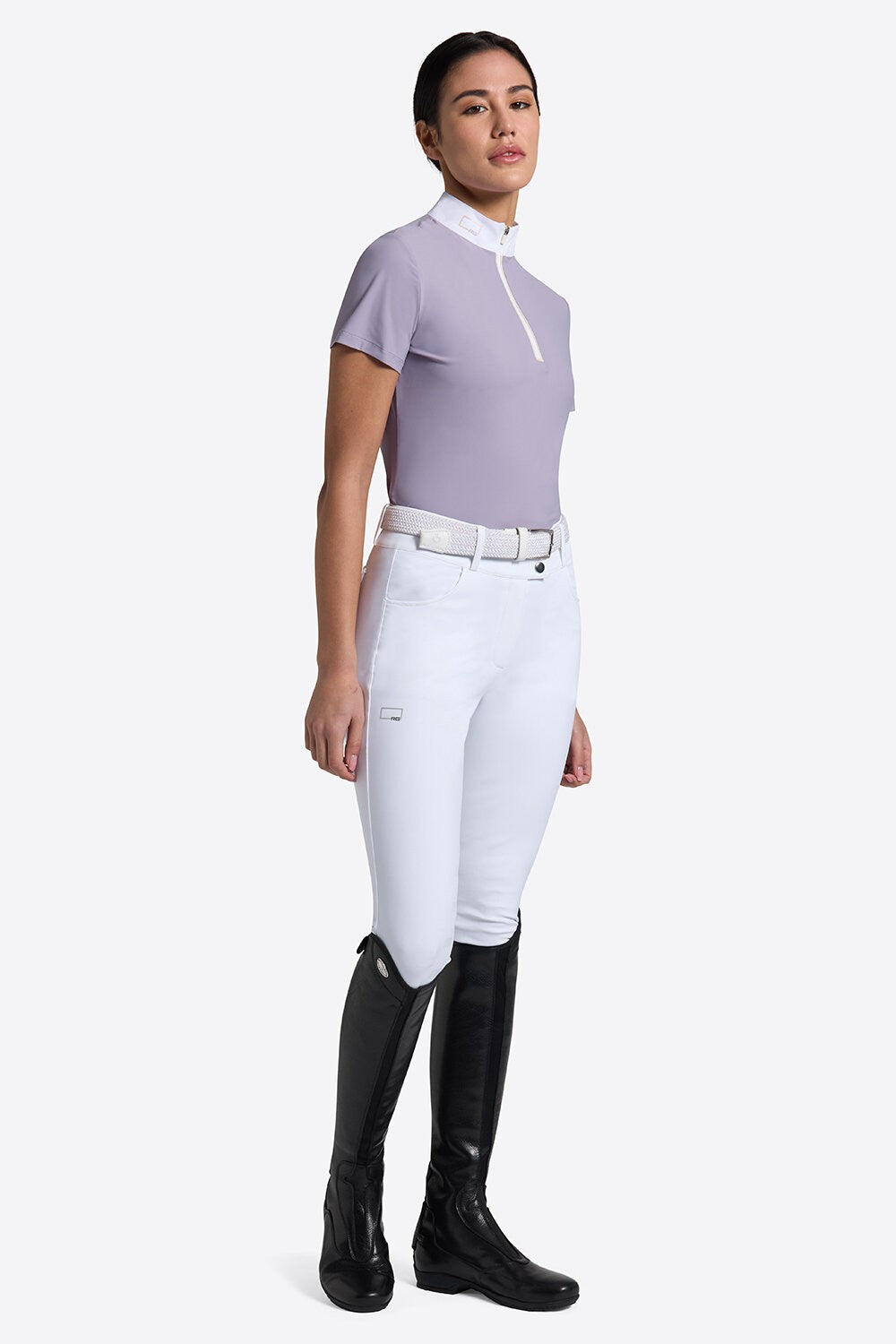 Rider's Gene Women's Short Sleeve Jersey Competition Shirt - Wisteria