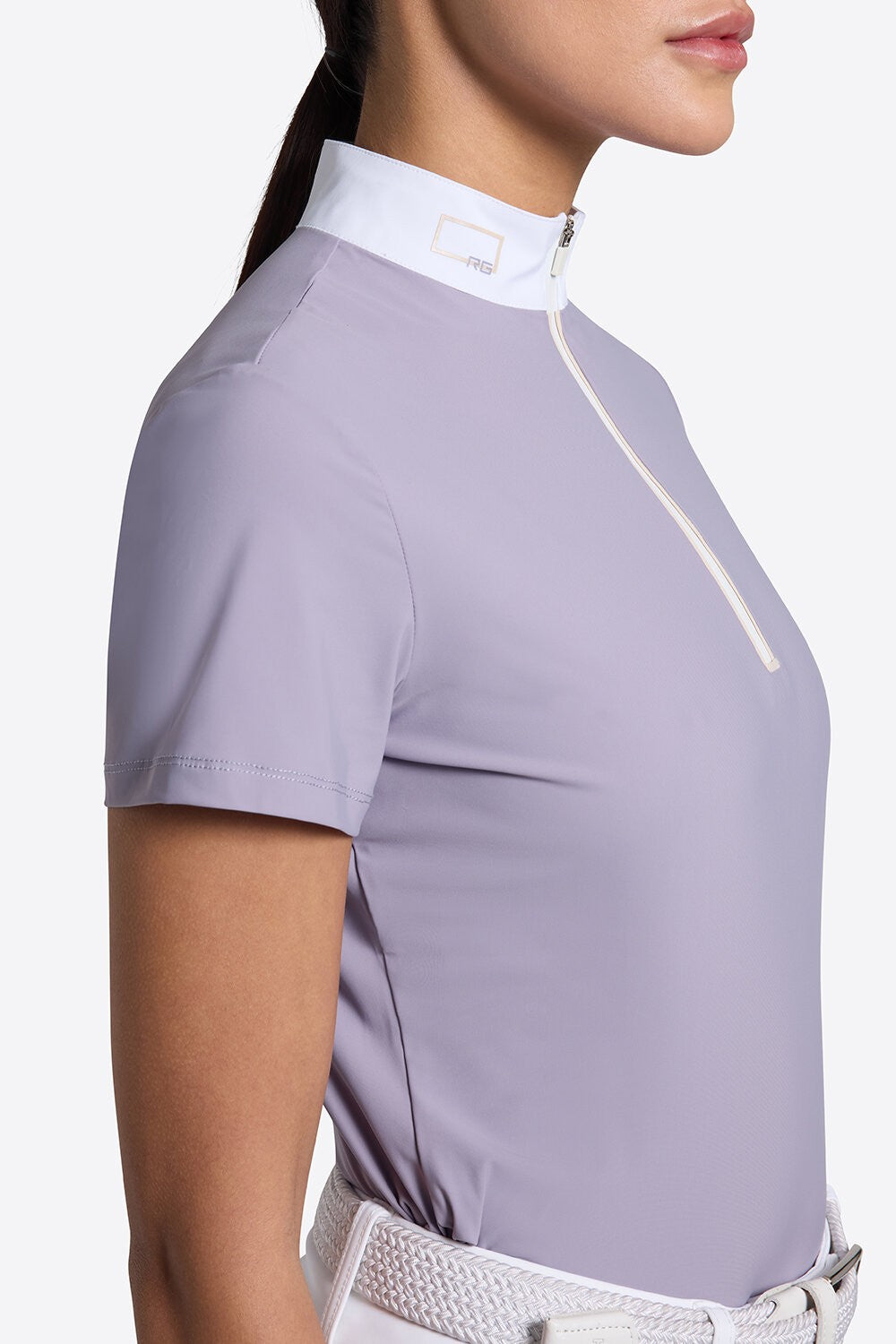 Rider's Gene Women's Short Sleeve Jersey Competition Shirt - Wisteria