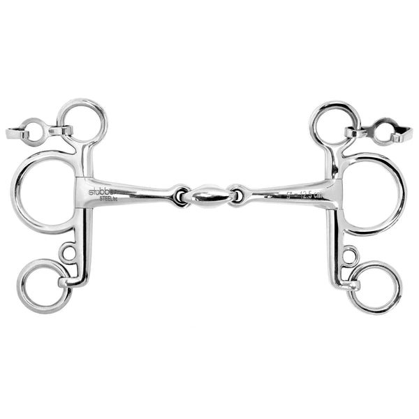 Stübben 2240 Pelham, Double Jointed - stainless steel
