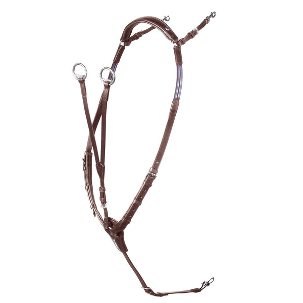 Stübben Pro-Jump Breastplate - ebony open fork
