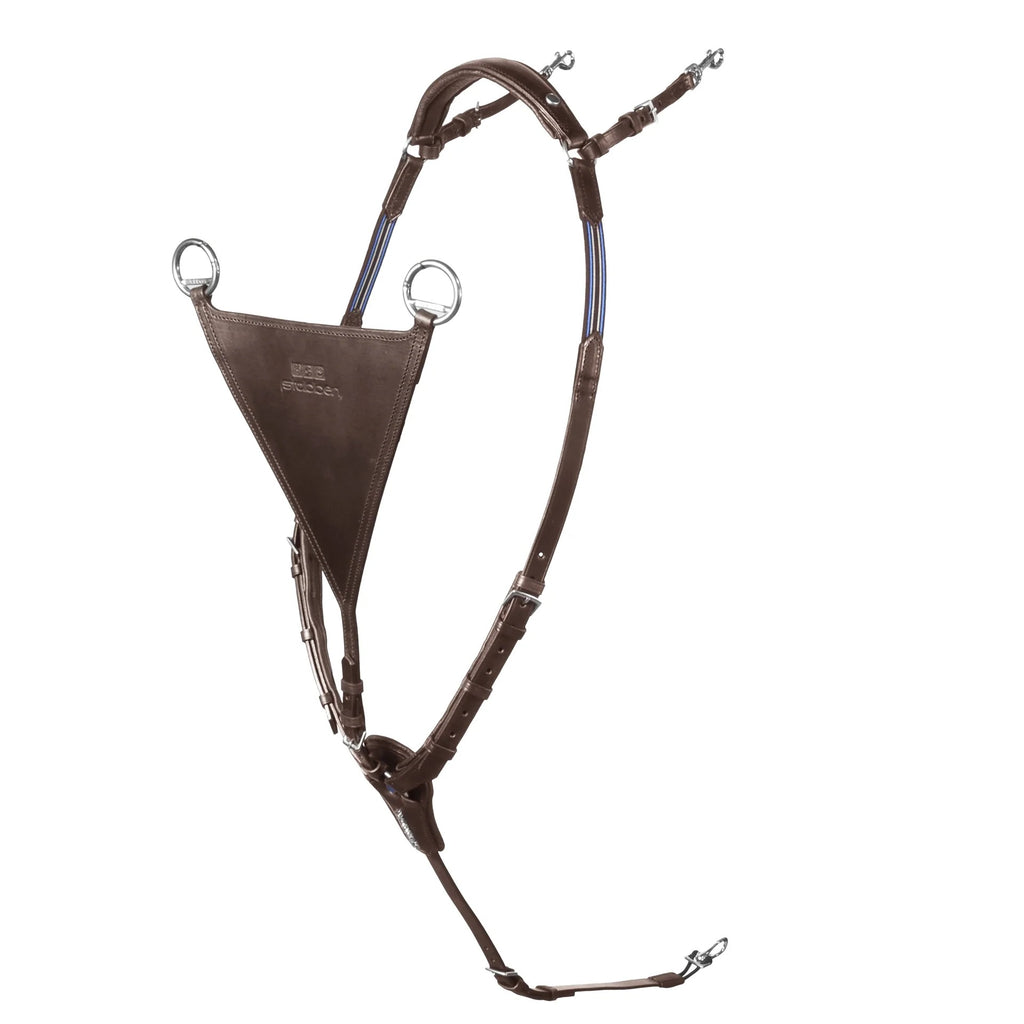 Stübben Pro-Jump Breastplate - ebony closed fork