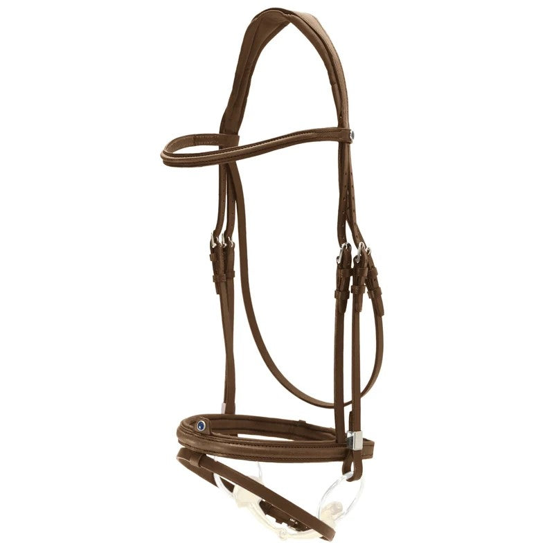 Stübben Sligo Slide&Lock Bridle - ebony/ebony combined noseband Main image