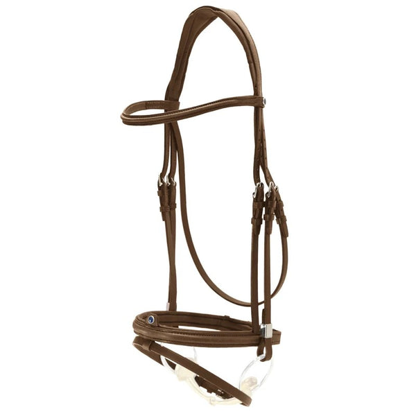 Stübben Sligo Slide&Lock Bridle - ebony/ebony combined noseband