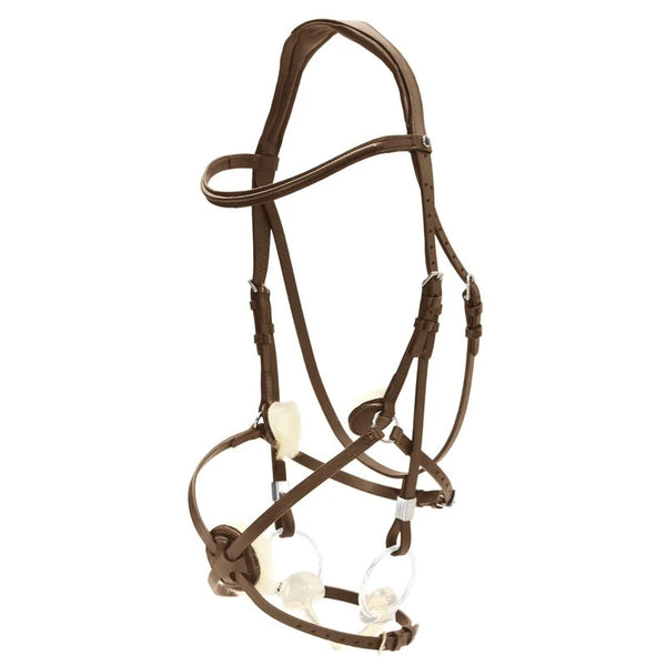 Stübben Sligo Slide&Lock Bridle - ebony/ebony mexican noseband